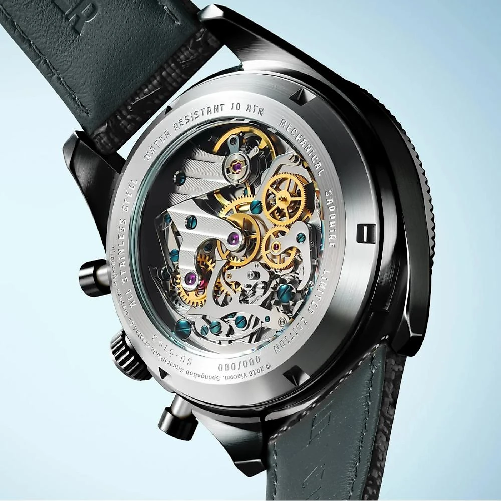 Relógio Spinnaker Fleuss Bob Esponja Googly Black Limited Edition SP-5153-02