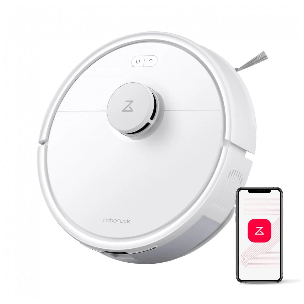 Robô Aspirador Roborock Q7 L5 com Mop 8000Pa LiDAR Branco Sistema Anti-Emaranhamento