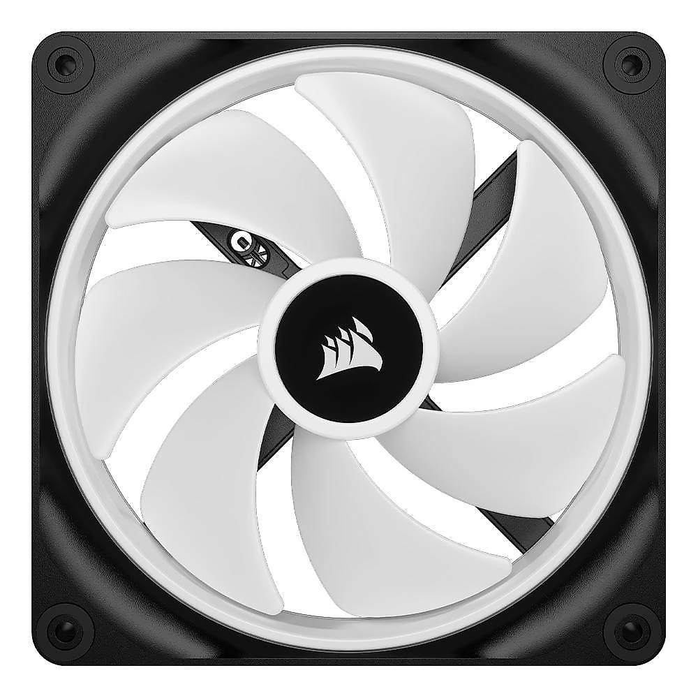 Kit Com 2 Ventoinhas Corsair iCUE LINK QX140, 140mm, RGB, Preto - CO-9051004-WW