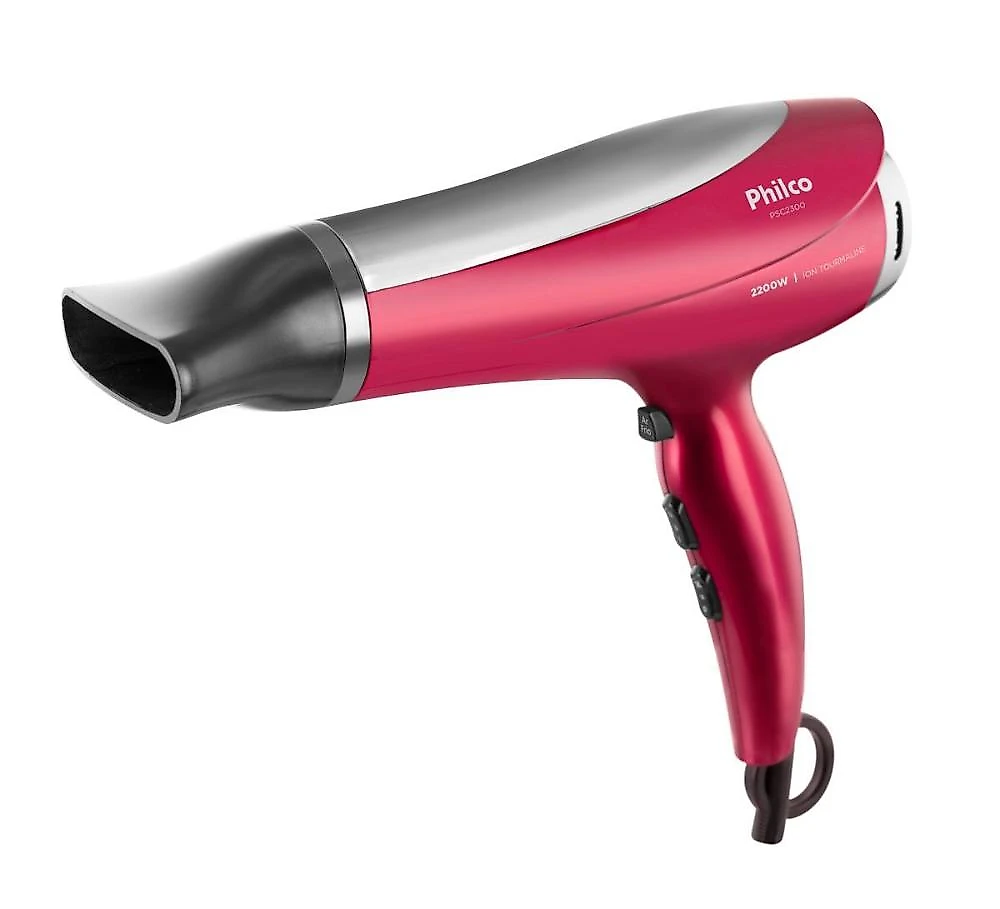 Secador de cabelos philco psc2300 motor dc 2200 watts bivolt