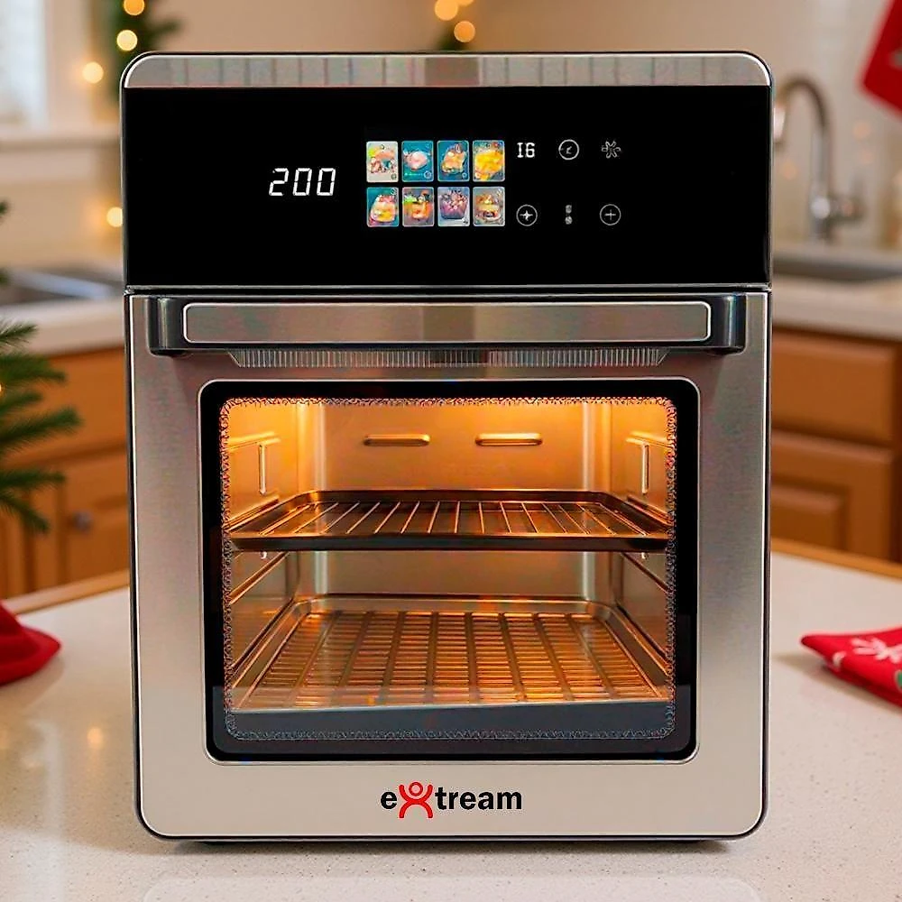 Air Fryer Forno Elétrico Air Fryer sem Óleo Extream AFEX06LJ170 17L 1800W Prata 220V