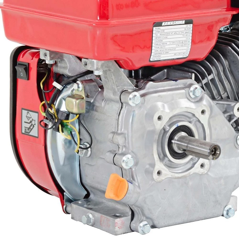 Motor Estacionário Kawashima 4t 212cc 7hp P/ Moenda De Cana