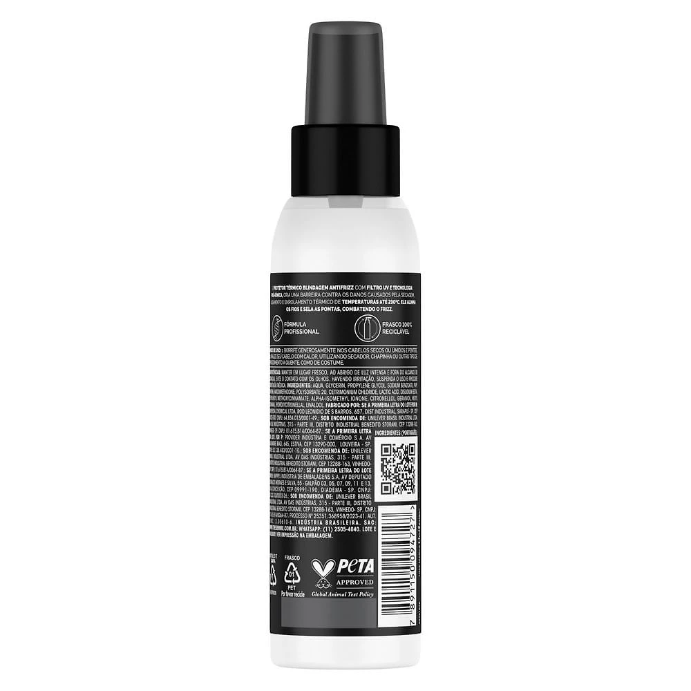 Miniatura Protetor Térmico Tresemme Blindagem Anti Frizz 110ml