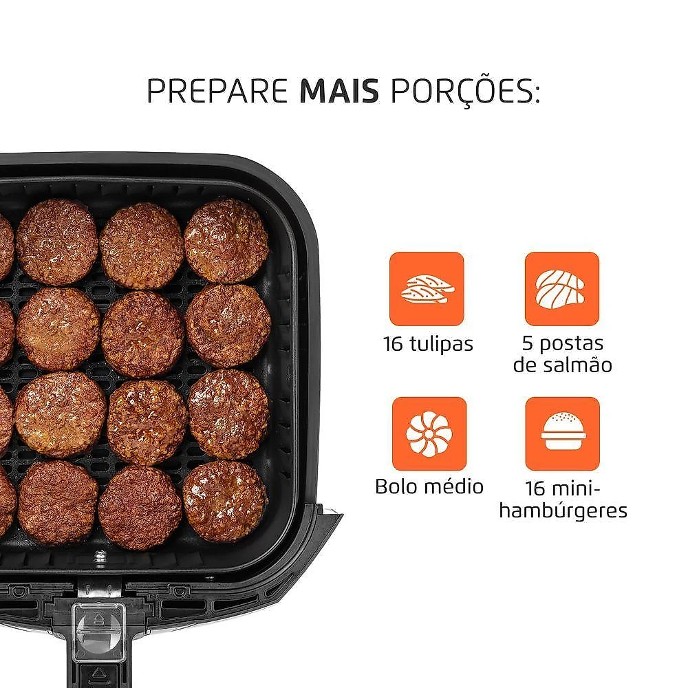 Fritadeira Sem Óleo Air Fryer 4 Litros AFN-40-DI Mondial 60hz 127V