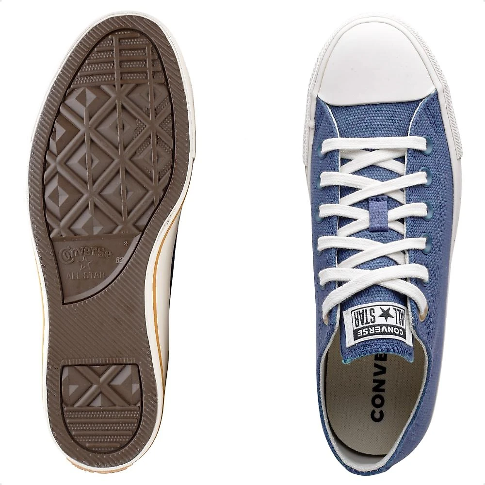 Tênis Converse All Star Chuck Taylor Cano Baixo Azul / Branco - 33