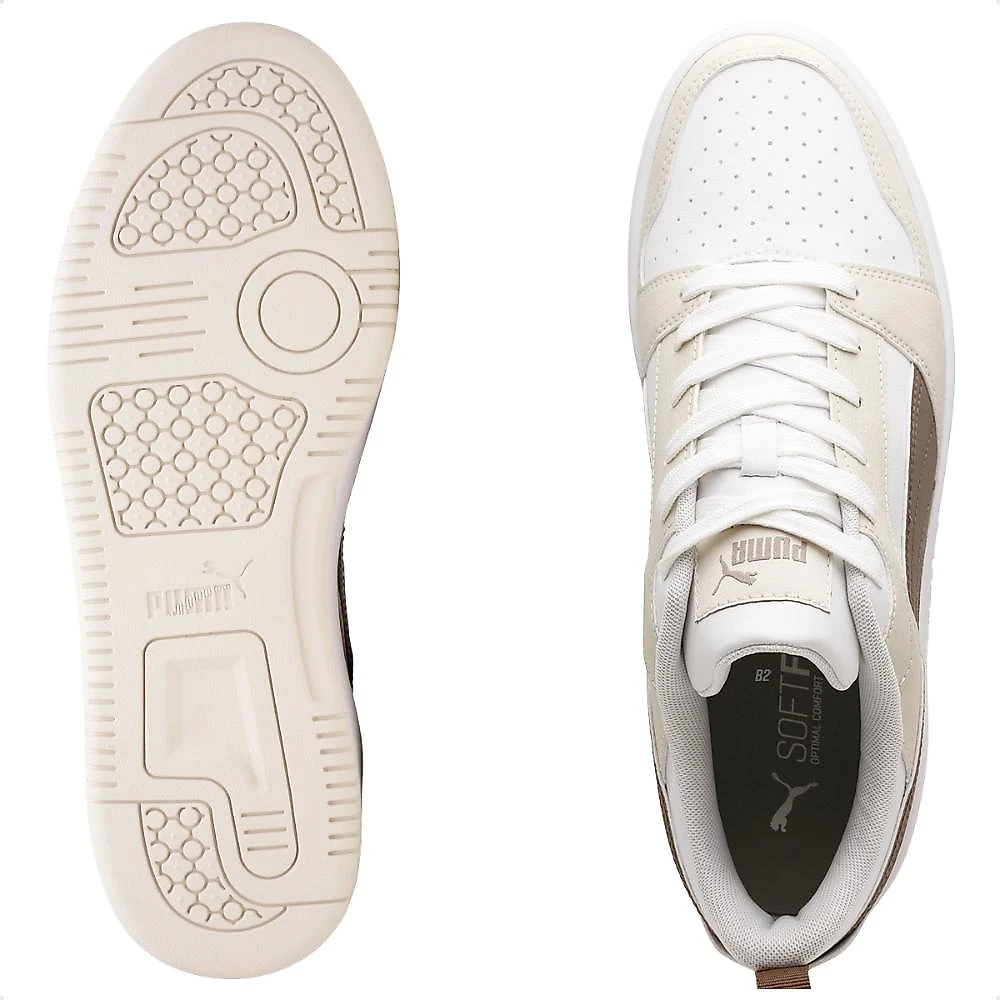 Tênis Puma Rebound V6 Low Bdp Masculino Bege / Marrom - 41