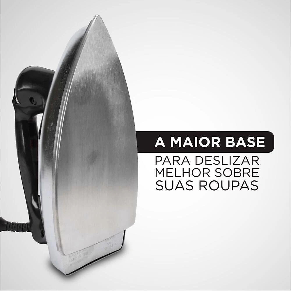 Ferro de passar a seco black decker vfa1110tm2 com base de alumínio 110