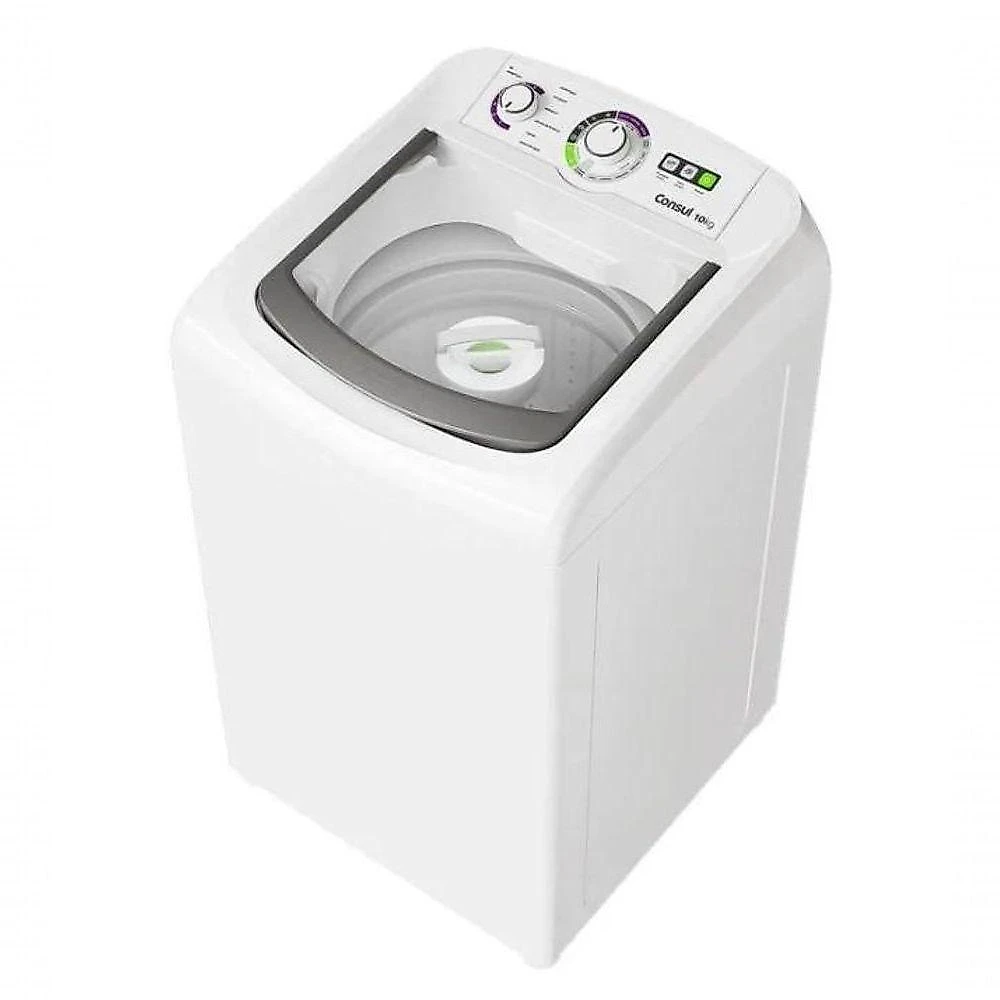 Máquina de Lavar Consul CWB10BB 10kg Automática Branca com Dosagem Econômica 220V