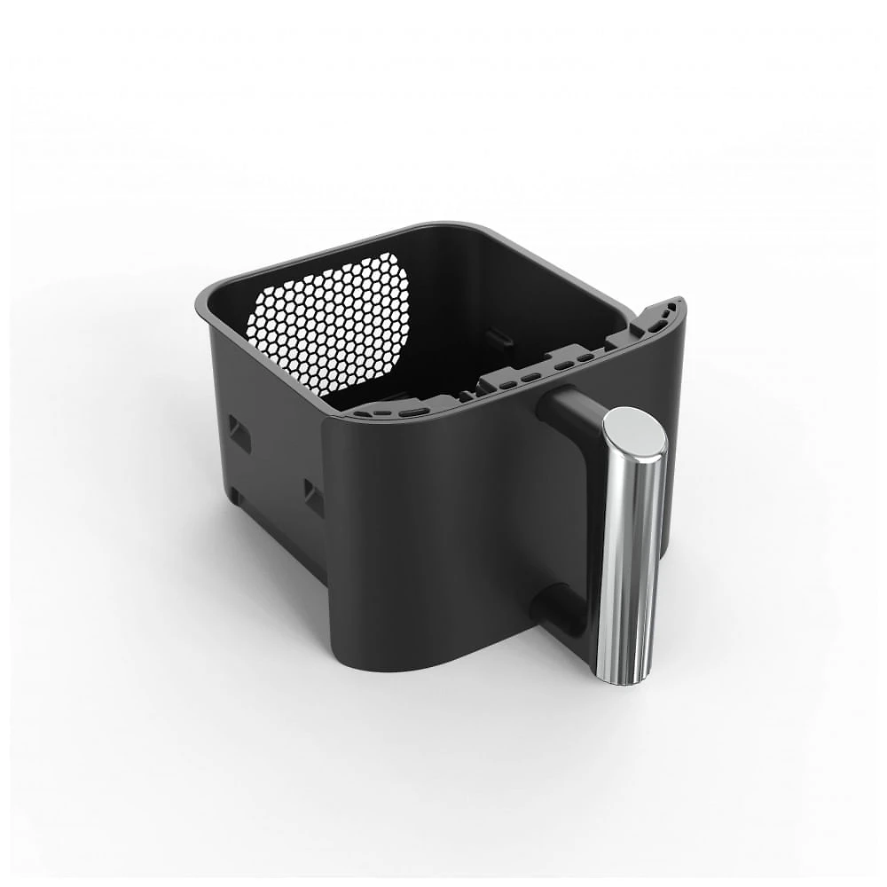 Cesto para Air Fryer Ninja DoubleStack SL200 Compartimento Duplo Preto e Cromado