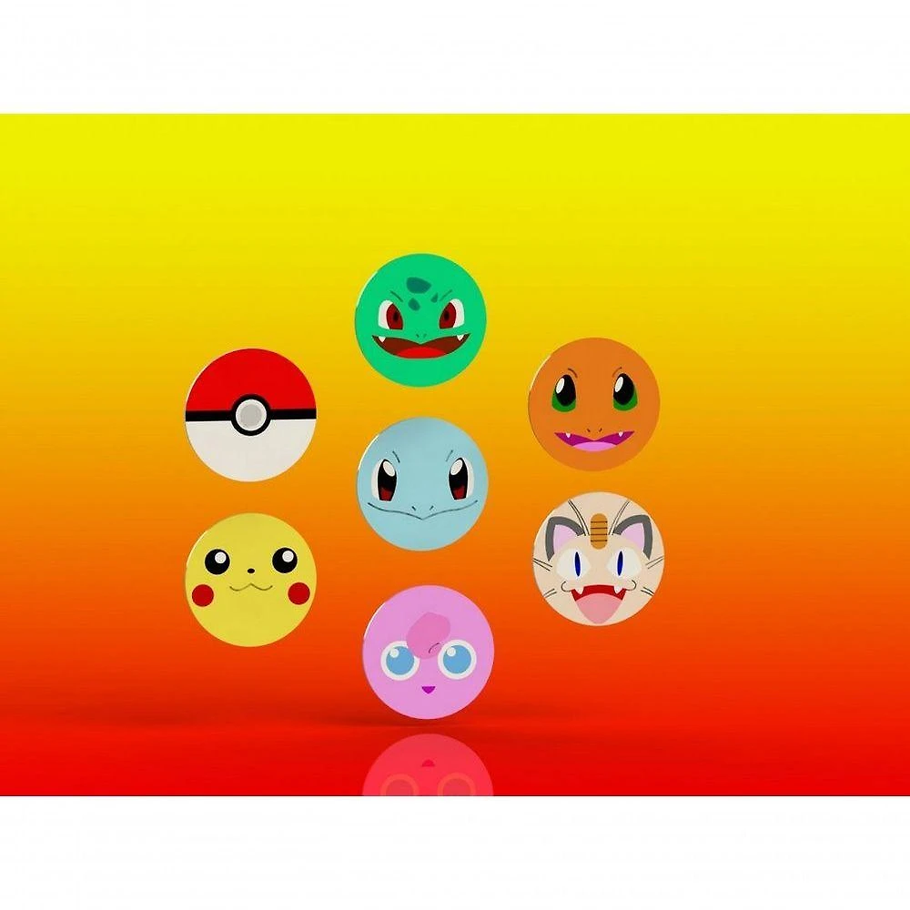 Cortador Kit Pokemon 7 Modelos Modulares Plástico PLA 6CM 7 Unidades HB Formas e Cortadores