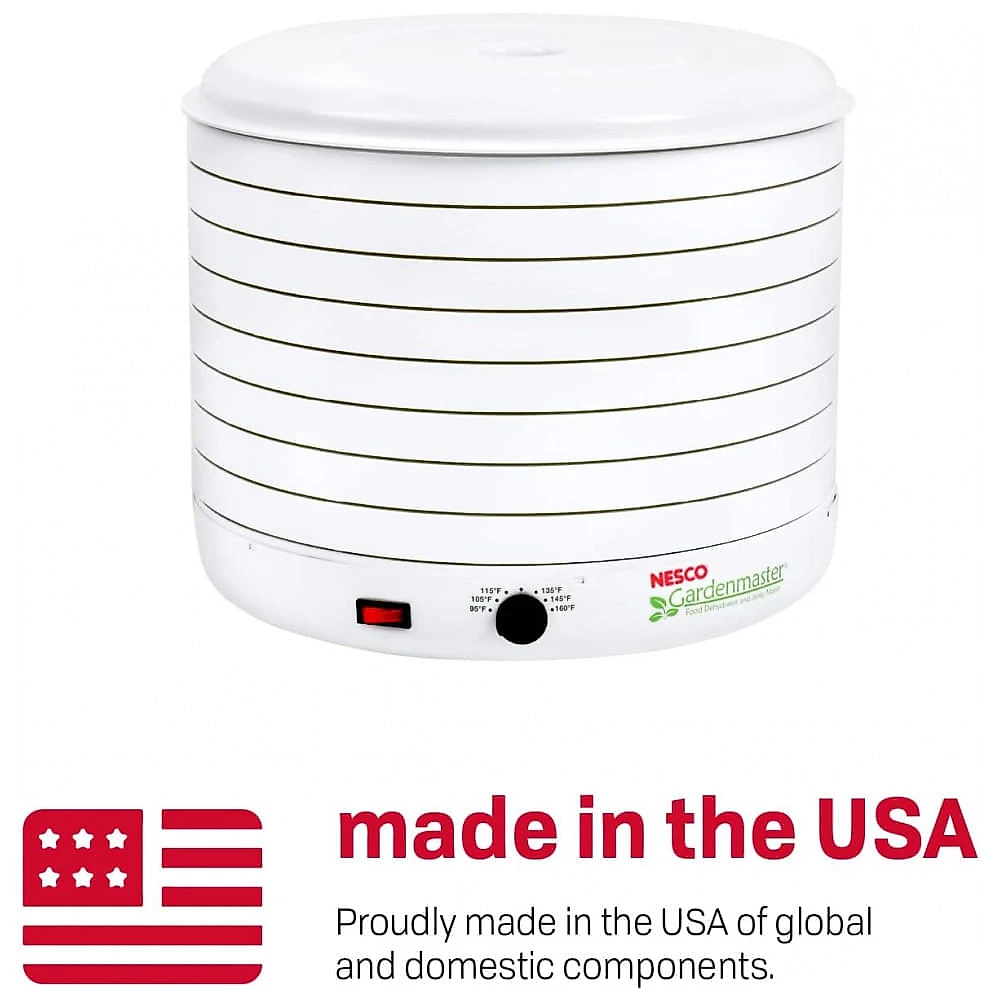 Desidratador de Alimentos Nesco FD-1018P 1000W 8 Bandejas Expansível até 30 Voltagem a Confirmar