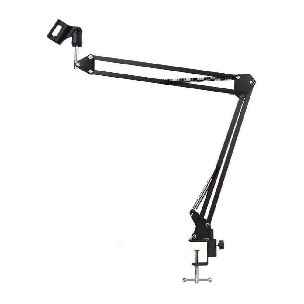 Braço Articulado Suporte de Microfone Mesa Profissional