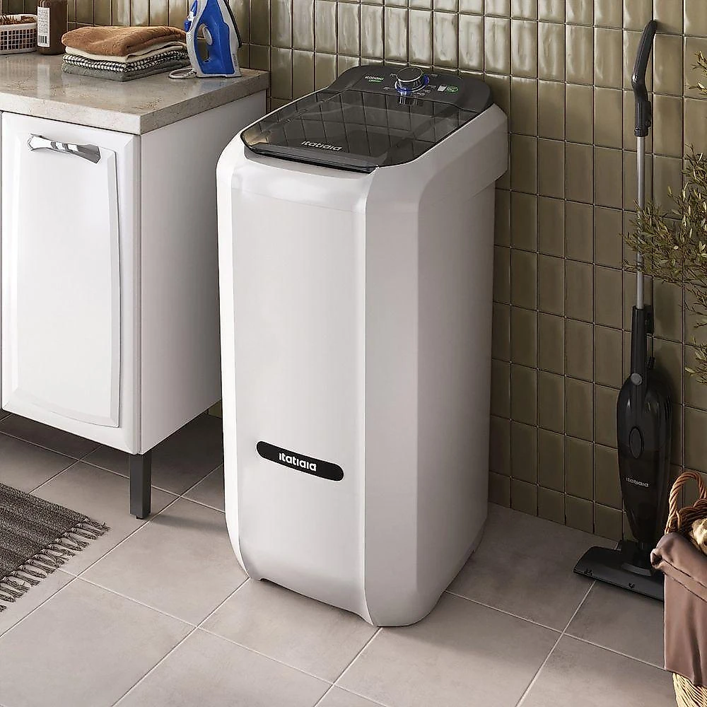 Máquina de Lavar Semiautomática Itatiaia 10KG Branca 110V