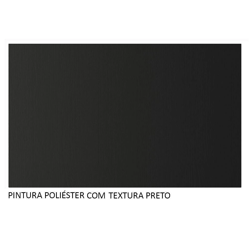 Painel para tv até 60 polegadas madesa alfa preto