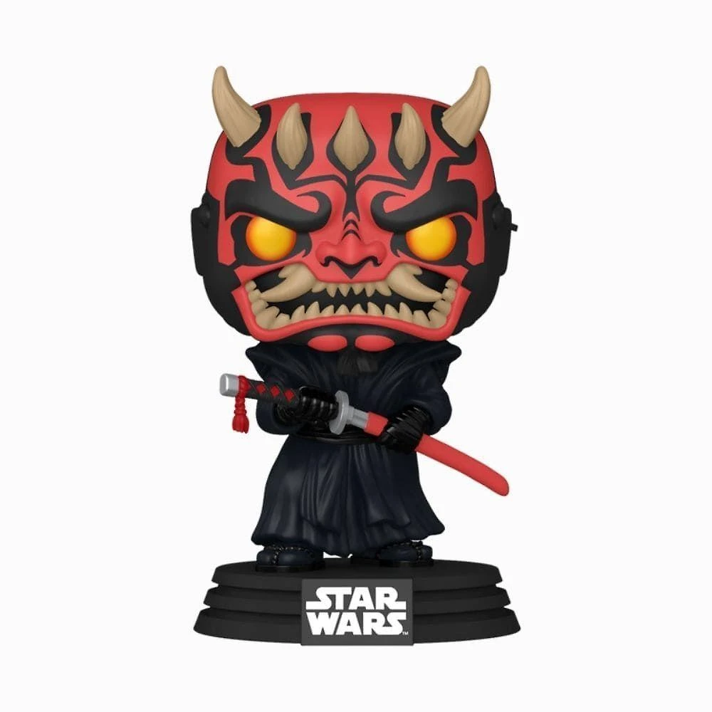 Boneco Colecionavel Star Wars Impressions Ninja Darth Maul 813 Vinil Original Funko Pop!