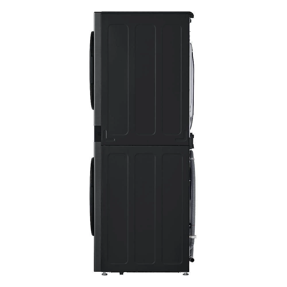 Lava e Seca Torre WashTower 14kg Black Inox 127V