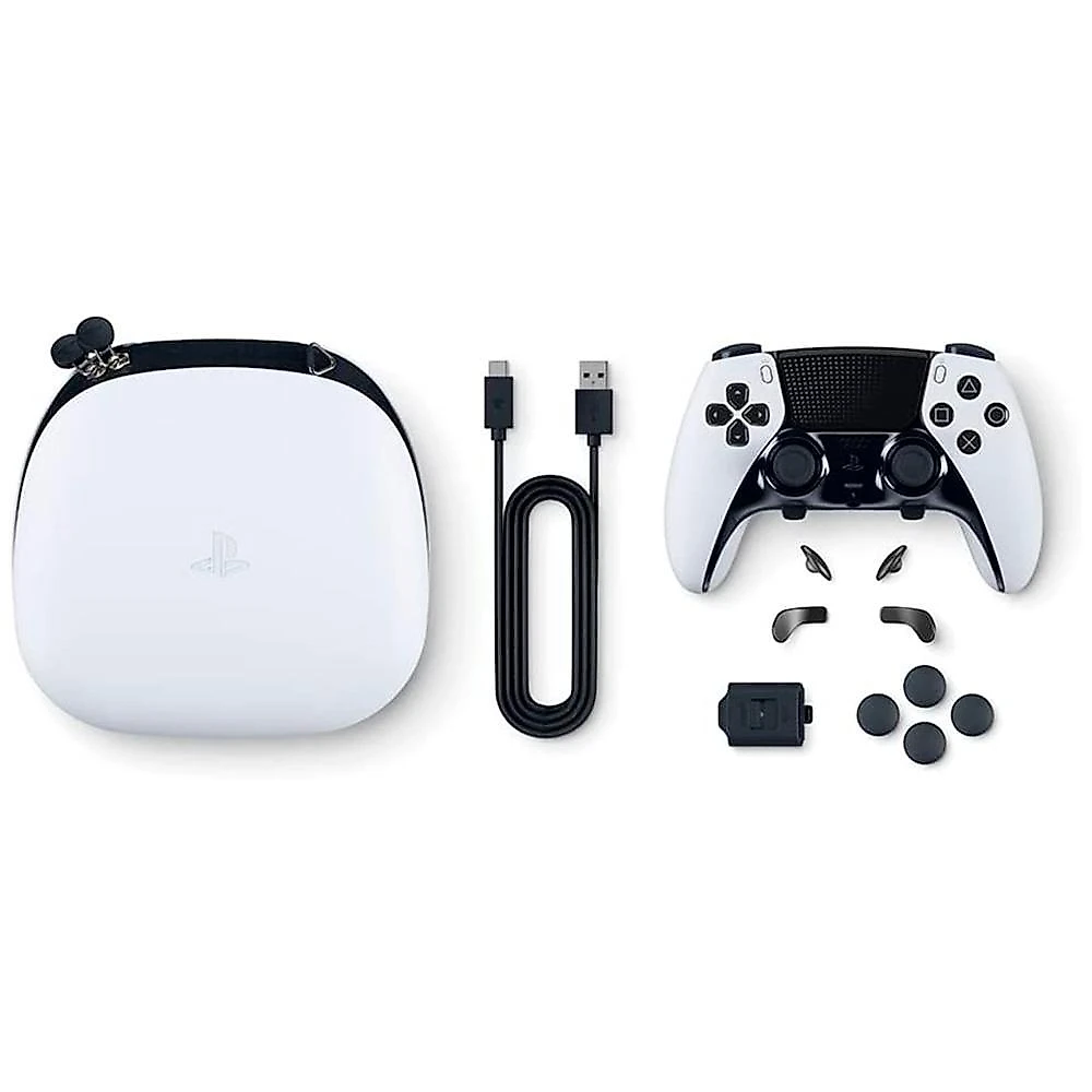 Controle Sony Dualsense Edge PS5, Sem Fio, Preto e Branco - CFI-ZCP1WY