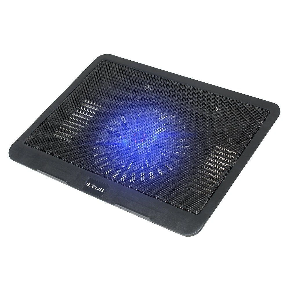 Base para Notebook BPN-01 Ventilador LED Malha de Metal Preto Evus