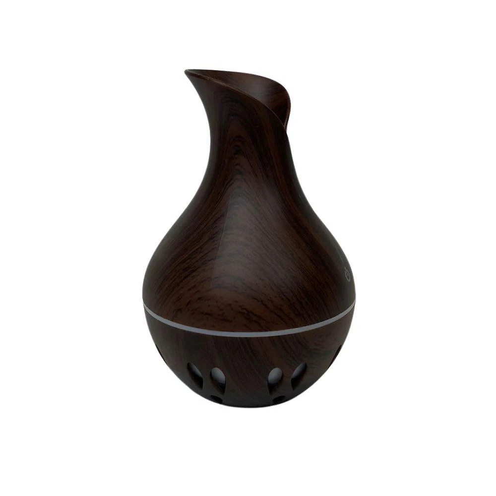 Umidificador Difusor De Aroma Ultrassonico Oleo Essencial Led Aromaterapia Vaso Gotas Cor:mo