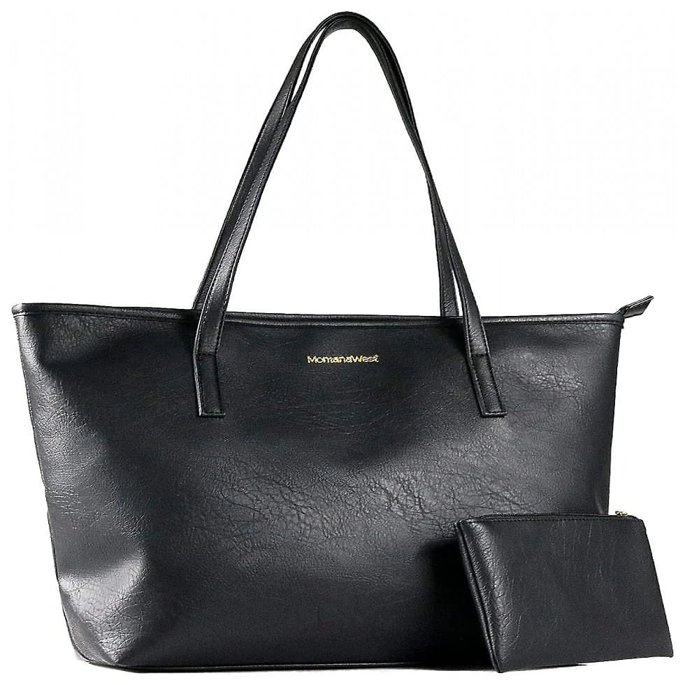 Bolsa de Ombro Feminina em Couro Sintético com Carteira, Montana, Marrom Nude