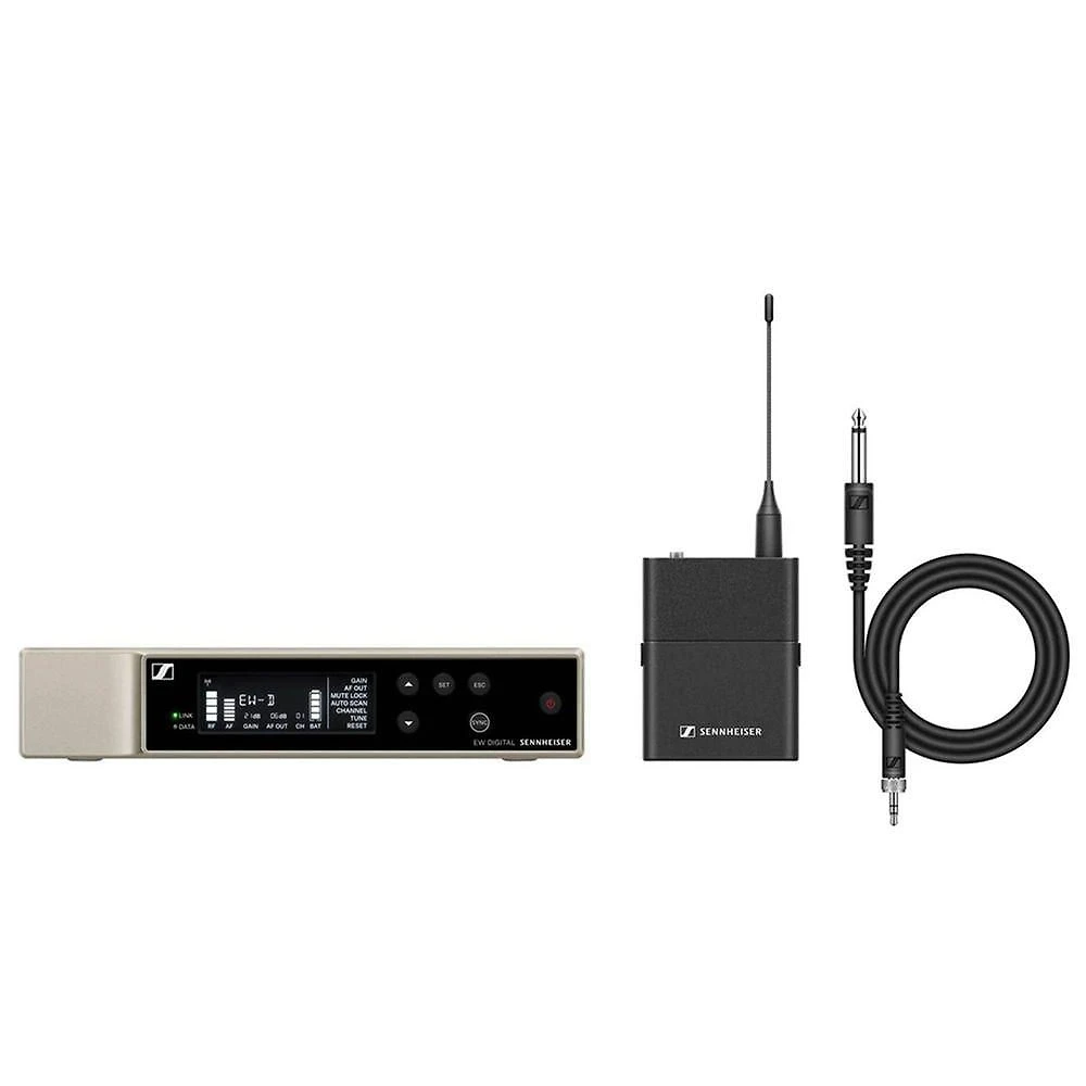 Sistema sem Fio Digital EW-D CI1 SET Q1-6 com Transmissor Metálico e Baixa Latência Q1-6 Sennheiser