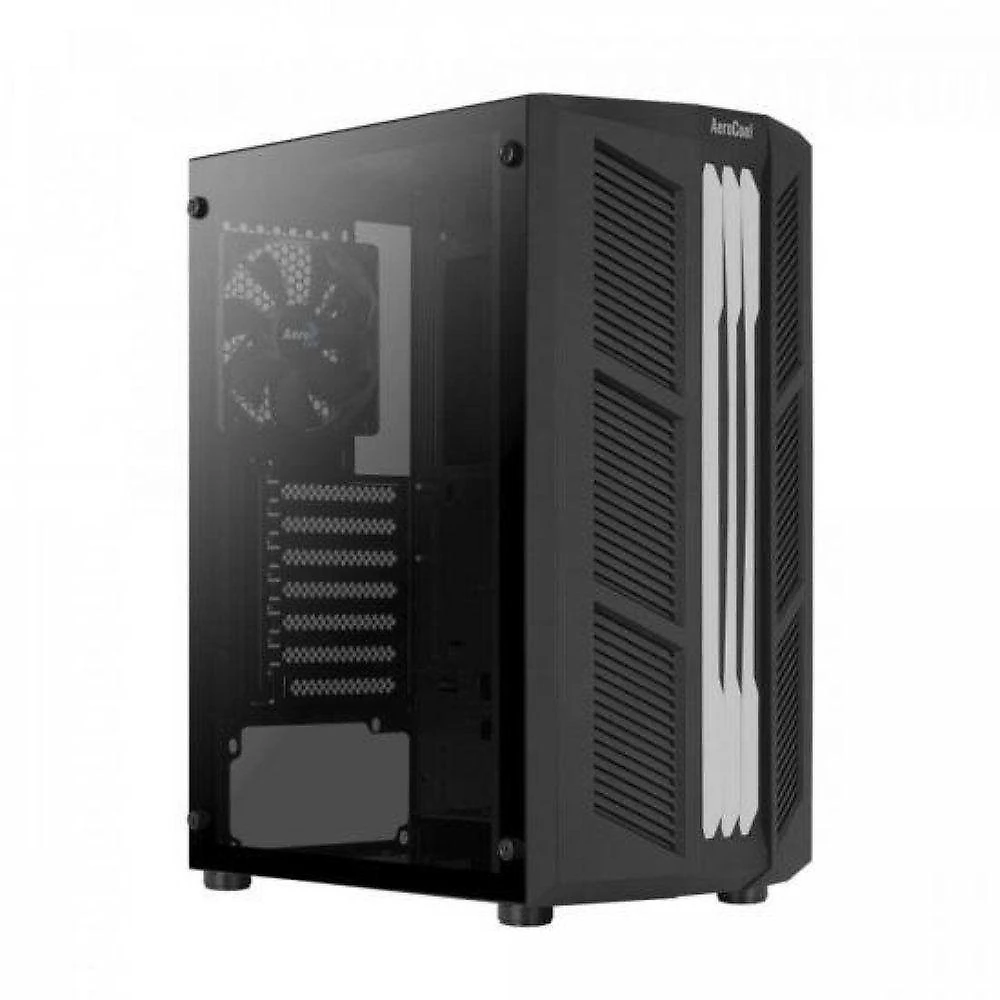 Gabinete Gamer Prime Mid Tower ATX com RGB Preto Aerocool webcontinental-4710562756319