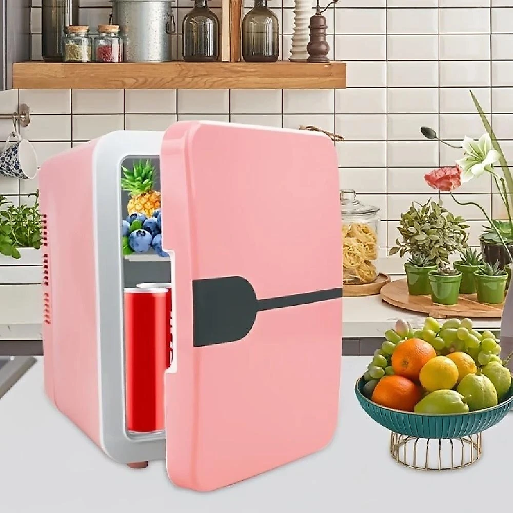 Frigobar Portátil Yeet Frigobar Portátil 4L Quente e Frio Retro Rosa 12V-220V