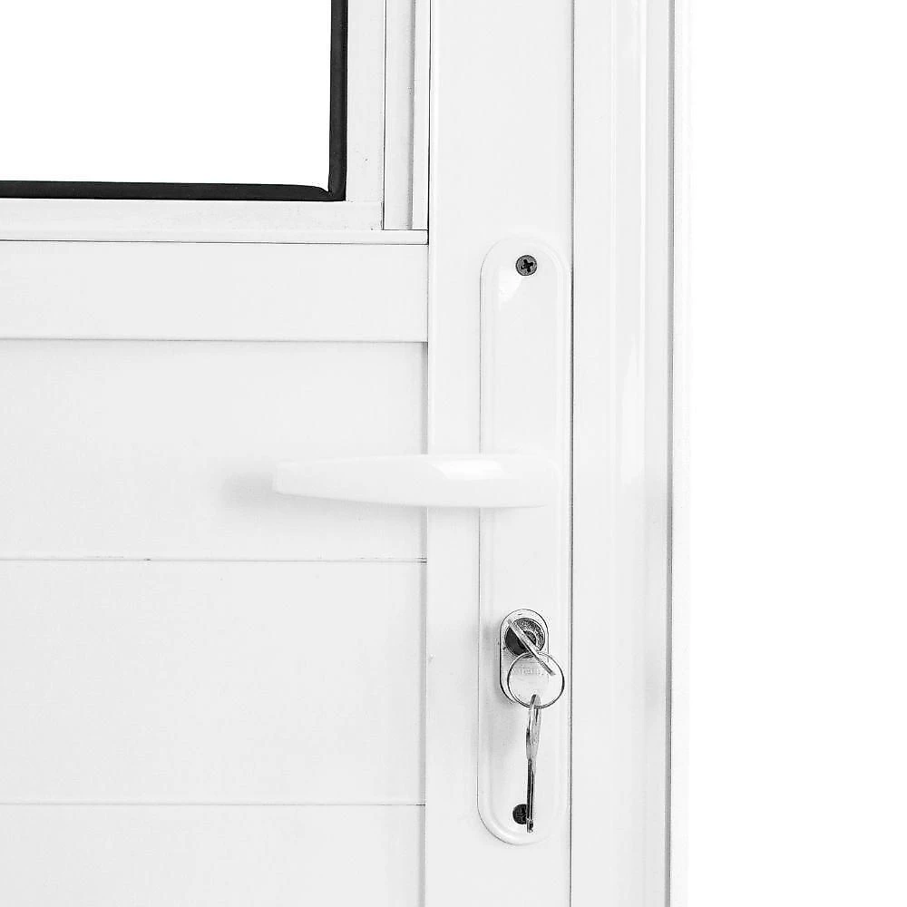 Porta Basculante Lambril Alumínio Branco 2.10 X 80 Lado Direito – Hale