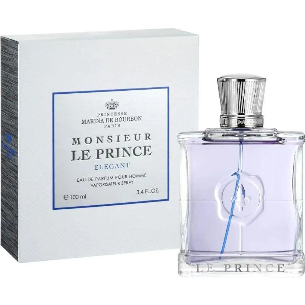 Perfume Monsieur Le Prince Elegant Pour Homme Masculino Eau de Parfum Amadeirado Aromático 100ML