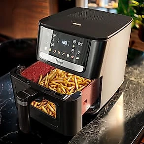 Fritadeira Elétrica Philco PAF65A Redstone 6,5L 1700W Air Flow Preta 110V