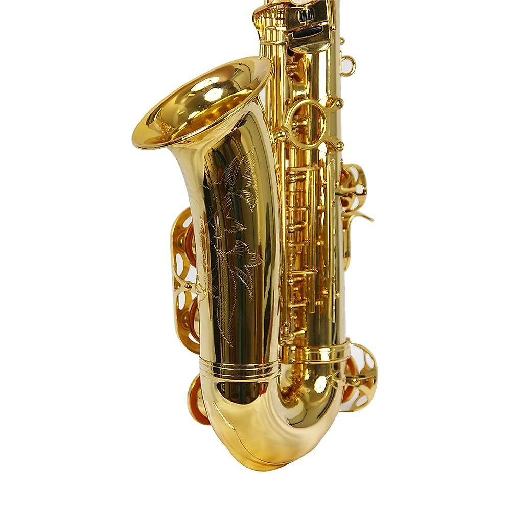 Saxofone Alto As 200 Laqueado Dourado Com Case New York