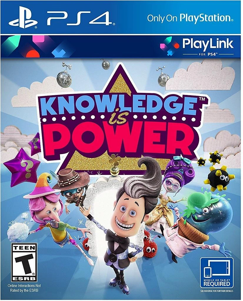 Miniatura Knowledge is Power PlayLink Conhecimento é Poder - PS4