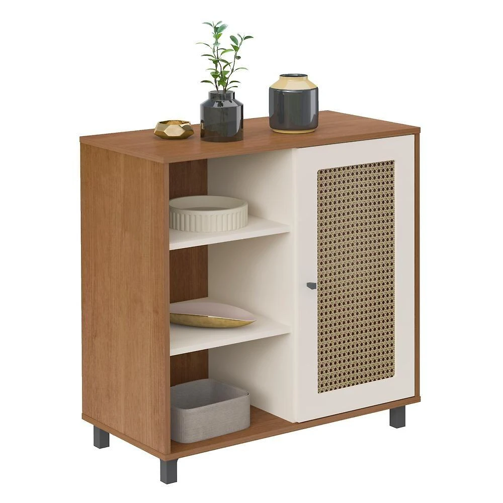 Buffet Charlotte 1 Porta Cinamomo/off White