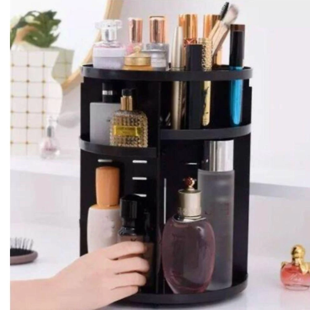 Organizador De Maquiagem Rotativo 360° – Estojo De Exibição De Cosméticos
