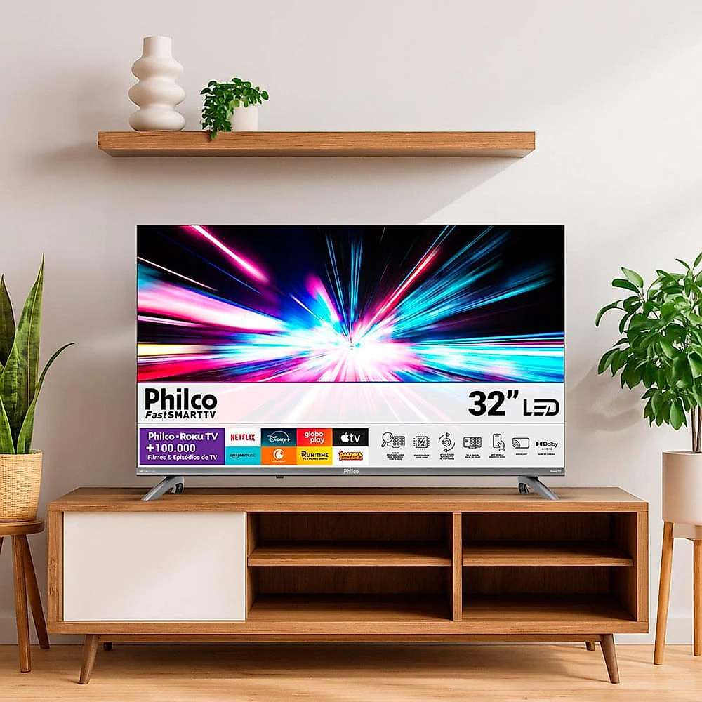 Miniatura Smart TV 32" Philco Roku TV Dolby Audio HDR10 P32CRB