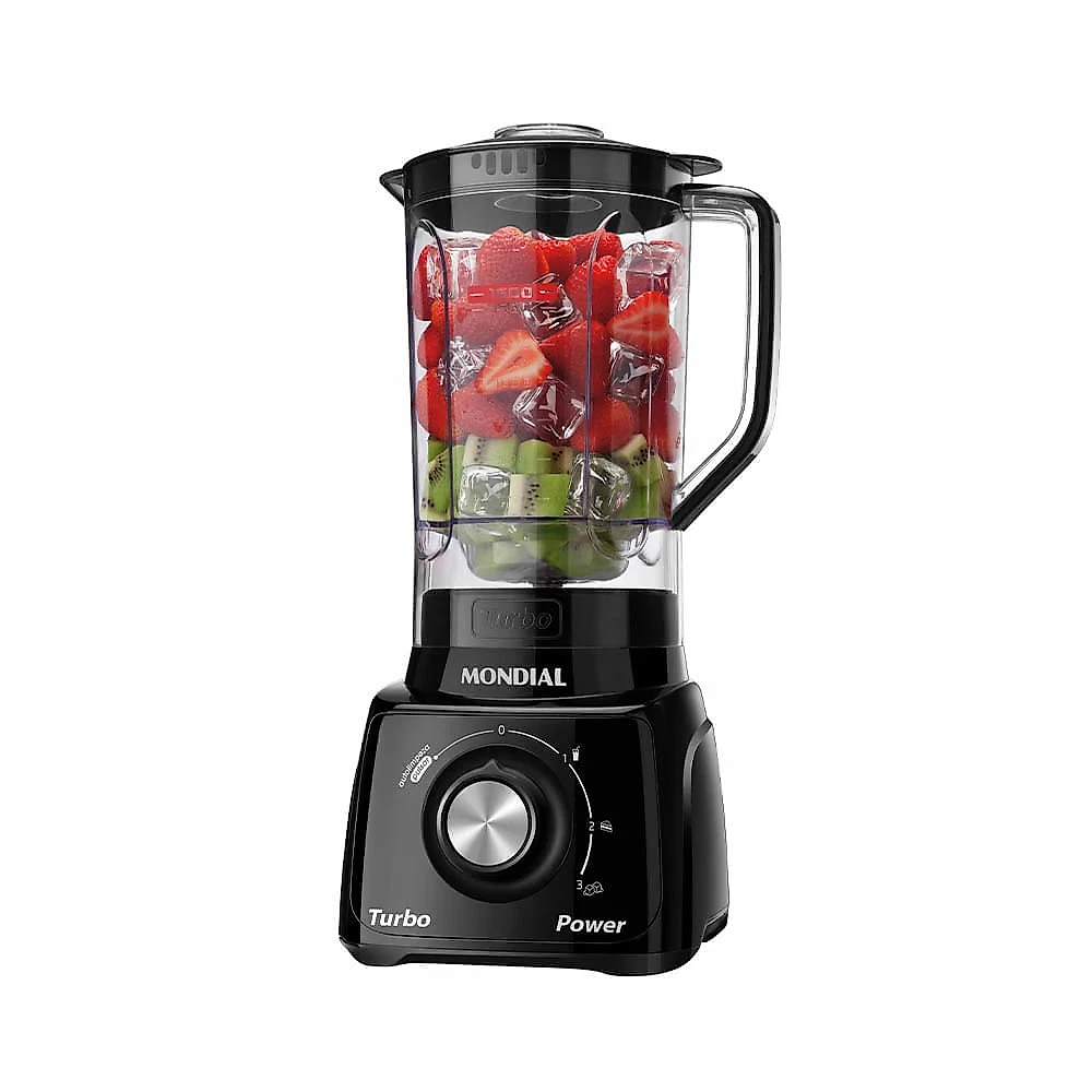 Liquidificador Mondial Turbo Power L-99 FB Preto - 220V 220V