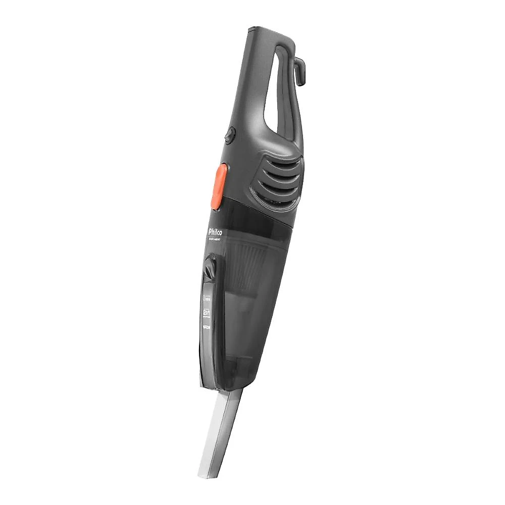 Aspirador de pó vertical ou portátil pas1450c 1300w philco preto filtro lavável e acessórios 127v