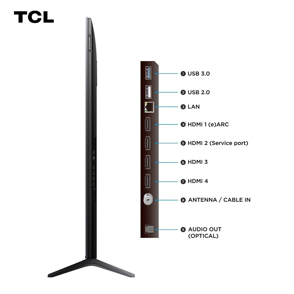 Miniatura Smart TV TCL 55 AI, 4K UHD, QLED Mini LED, Android TV - 55C6K Preto - C6K - Smart TV - Bivolt