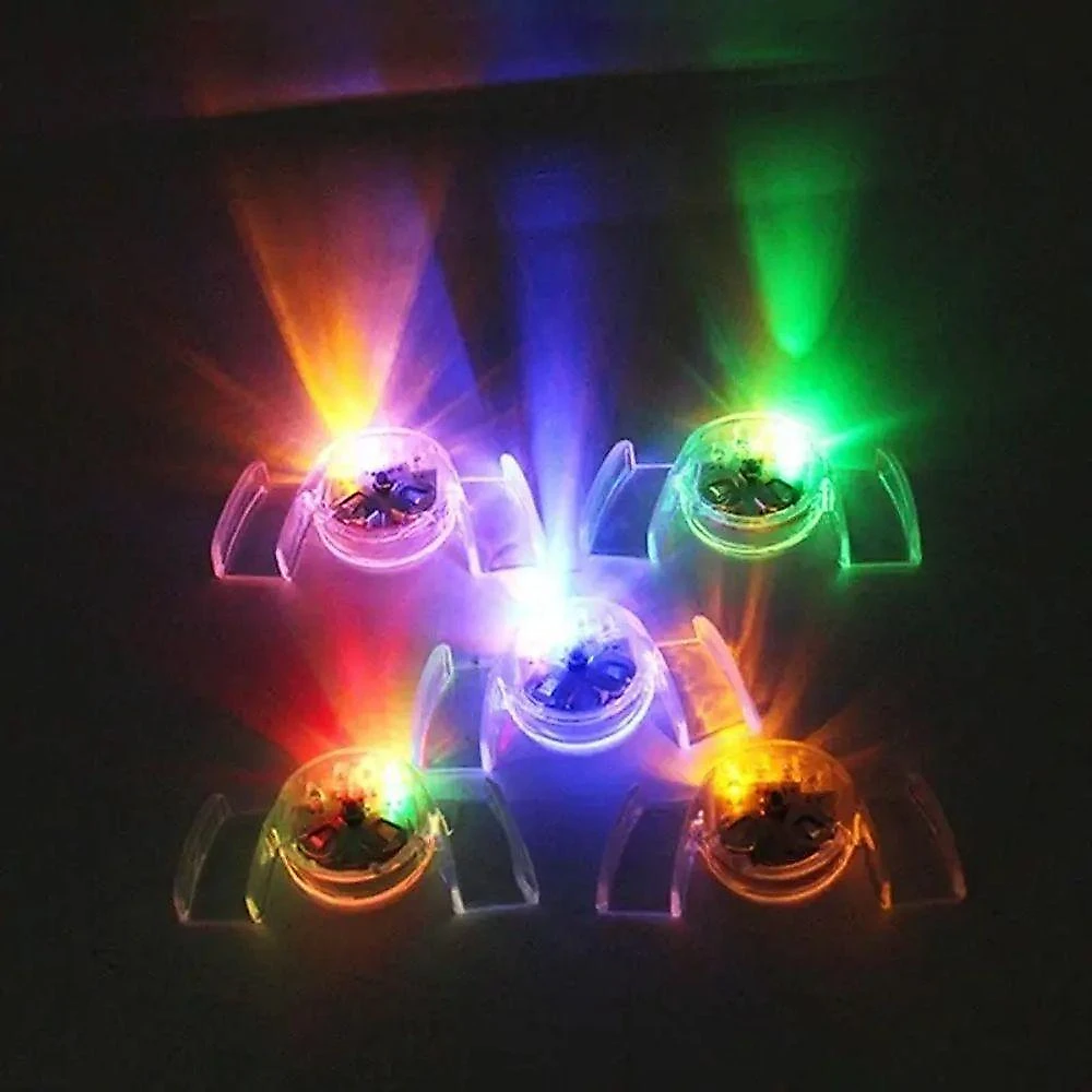 Aparelho de Luz LED Dental Bucal Reaparelho10 Silicone Transparente Multicolorido 6cm 2,8cm