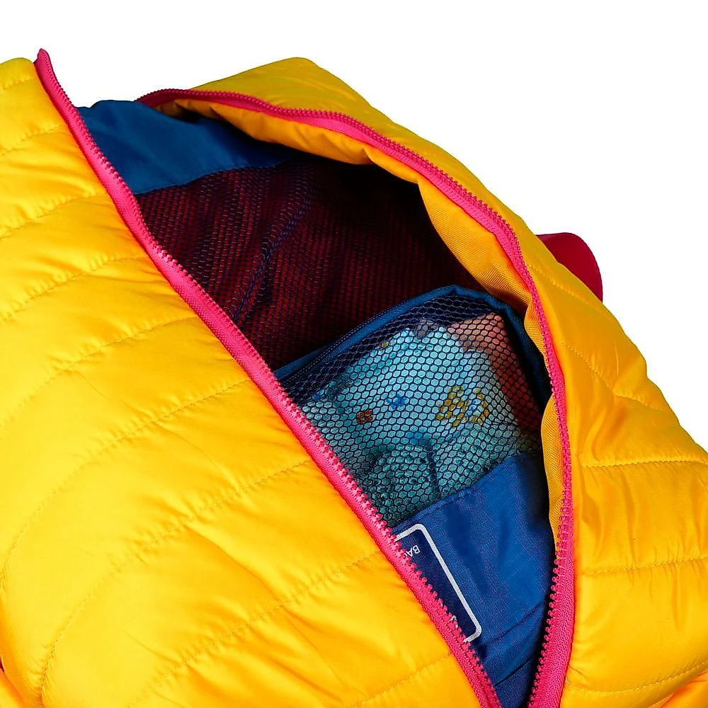 Bolsa de viagem média puff oficial bbb 26 bagaggio amarela amarelo - m