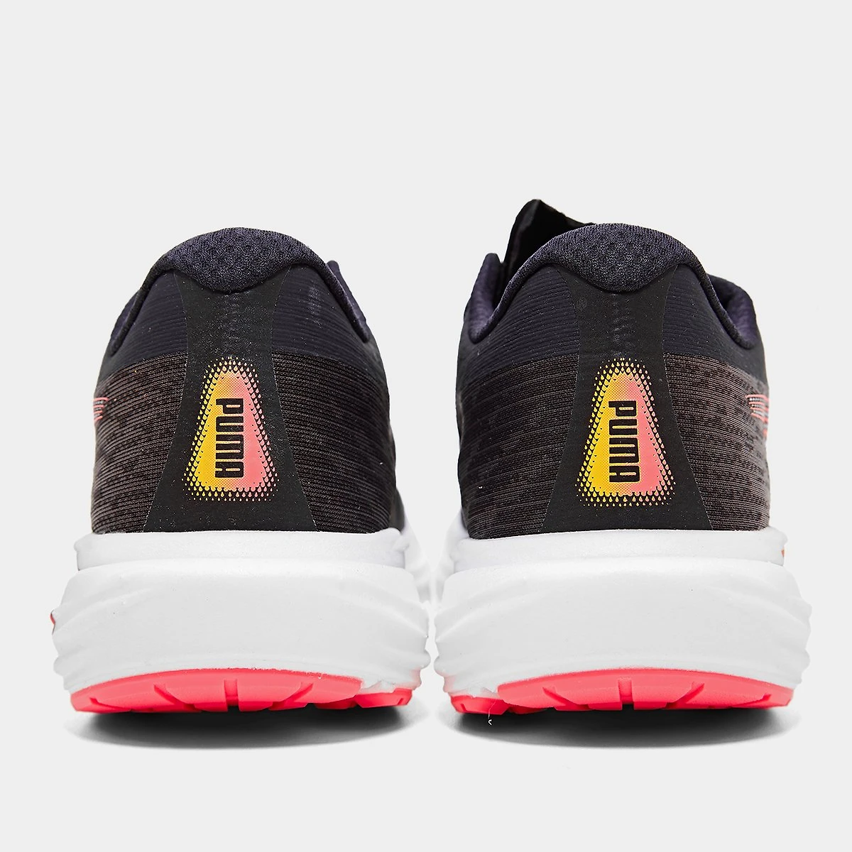 Miniatura Tênis Puma Deviate Nitro 2 Wns Feminino Preto+Laranja - 34