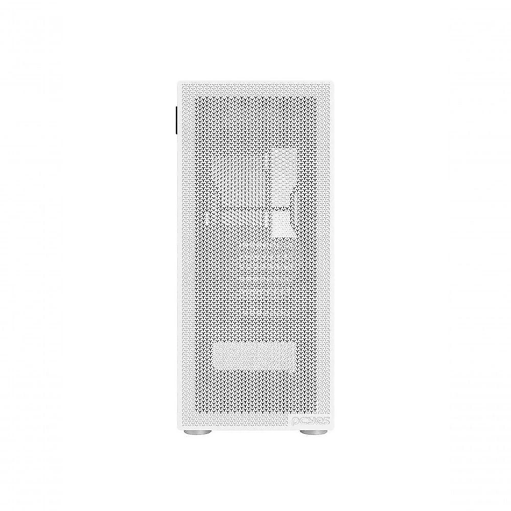 Gabinete Gamer Mid-Tower Bolter White Ghost GBWGPBR Lateral em Vidro Branco Pcyes