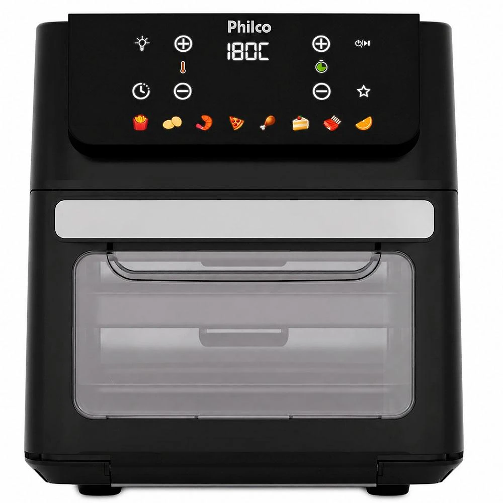 Air Fryer Philco 11 Litros PAF11B, Preta - 220 Volts