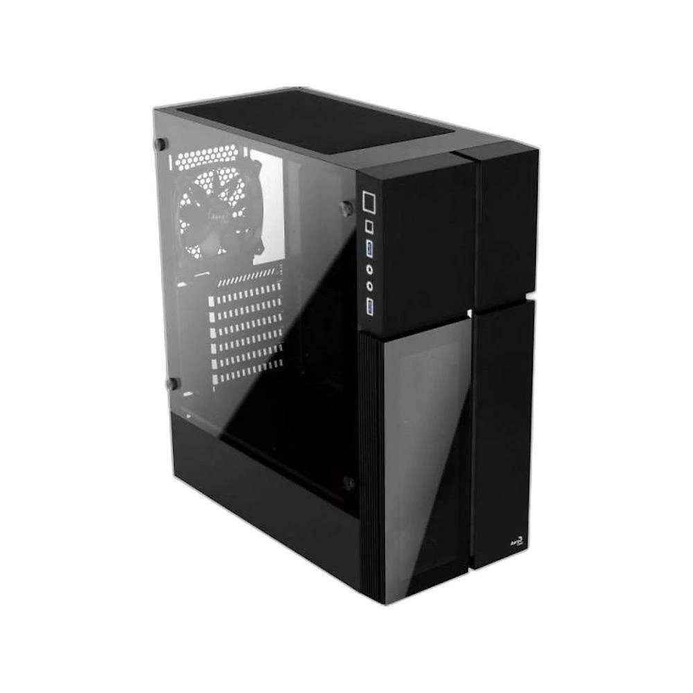 Gabinete Gamer Playa Mid Tower ATX Micro ATX Mini ITX Aco RGB Preto Aerocool