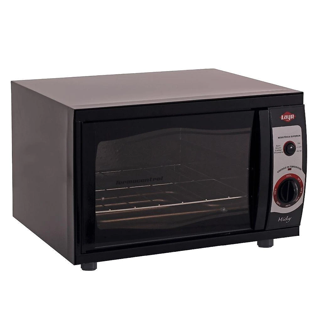Forno Elétrico Midy Black Plus Layr 21L 127V