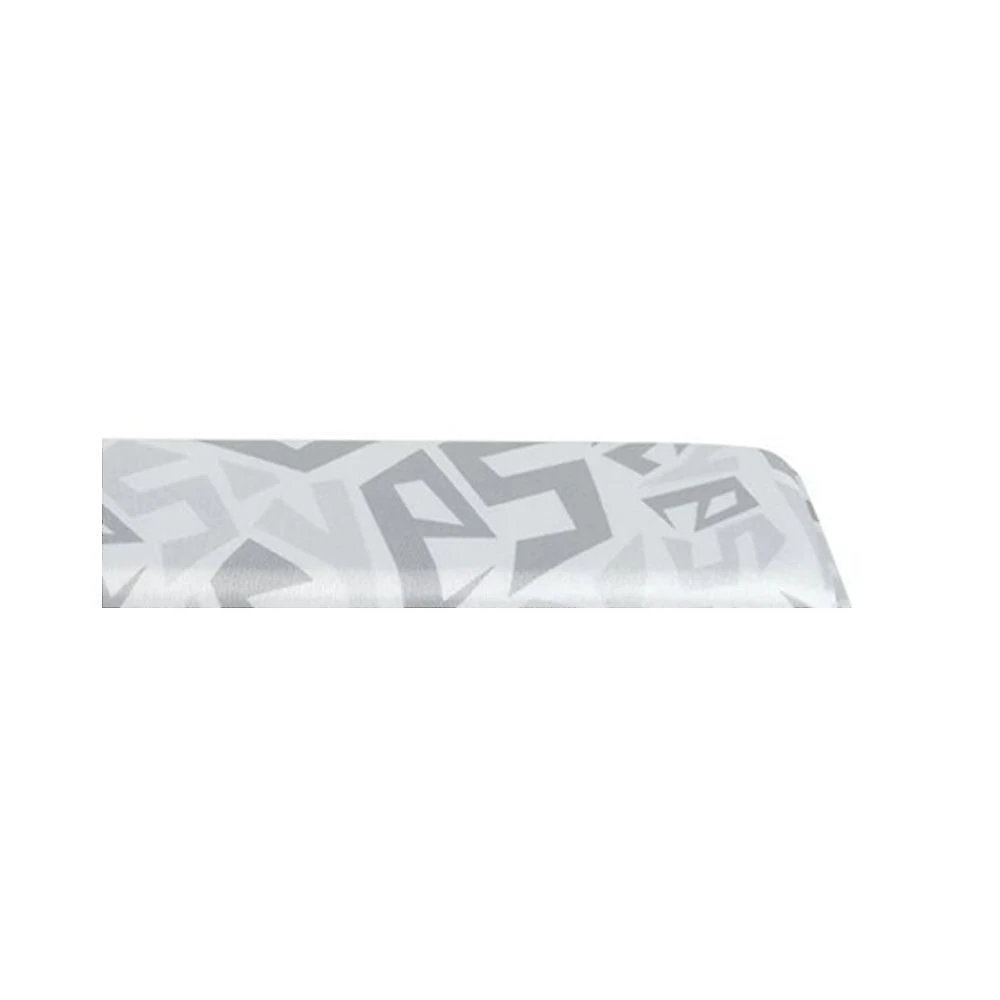 Apoio de Pulso Ergonômico White Ghost com Núcleo em Silicone Branco Pcyes