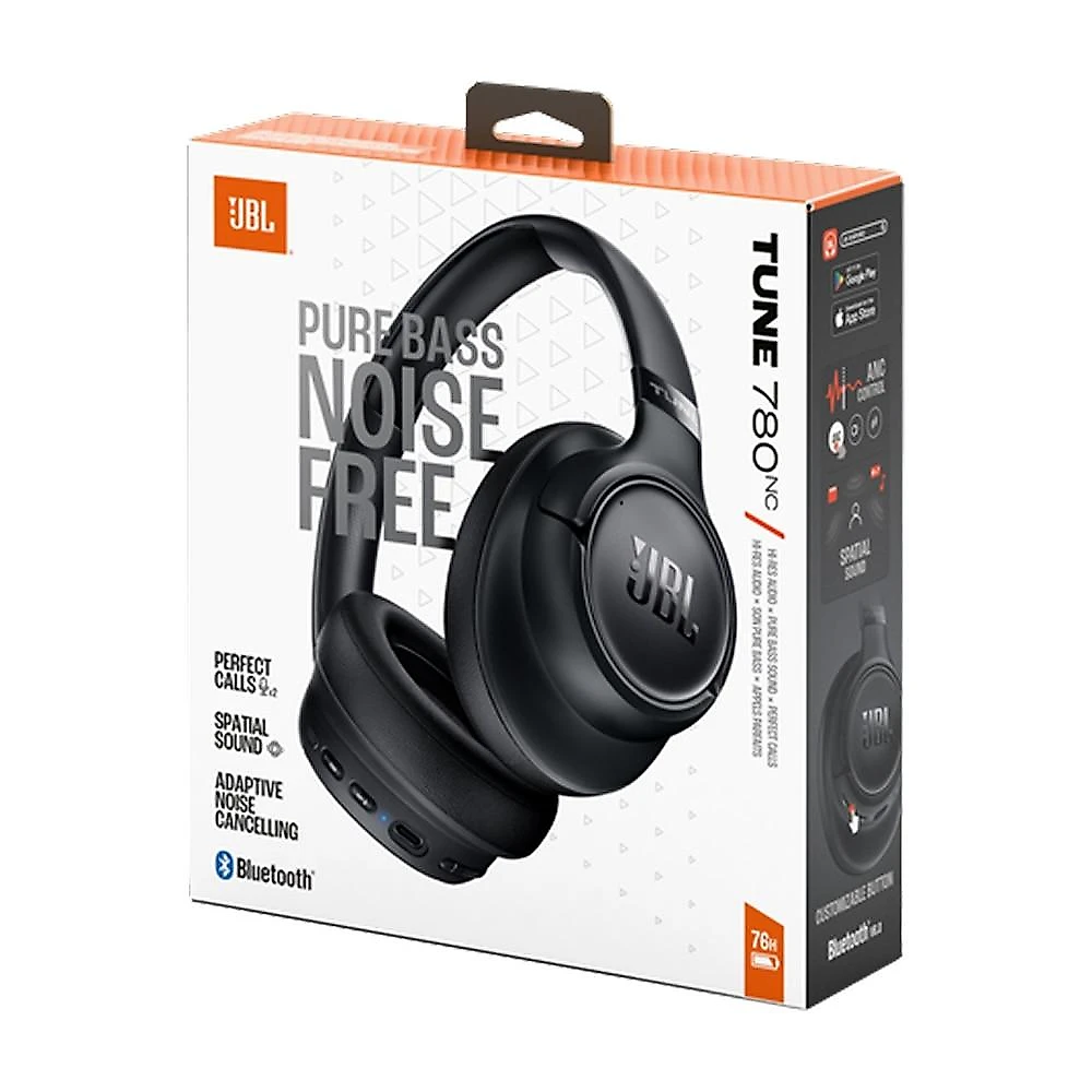 JBL Tune 780NC, Fone de Ouvido Bluetooth, Preto