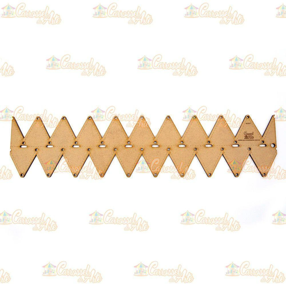 Régua Para Barrado Duplo Triangulo P