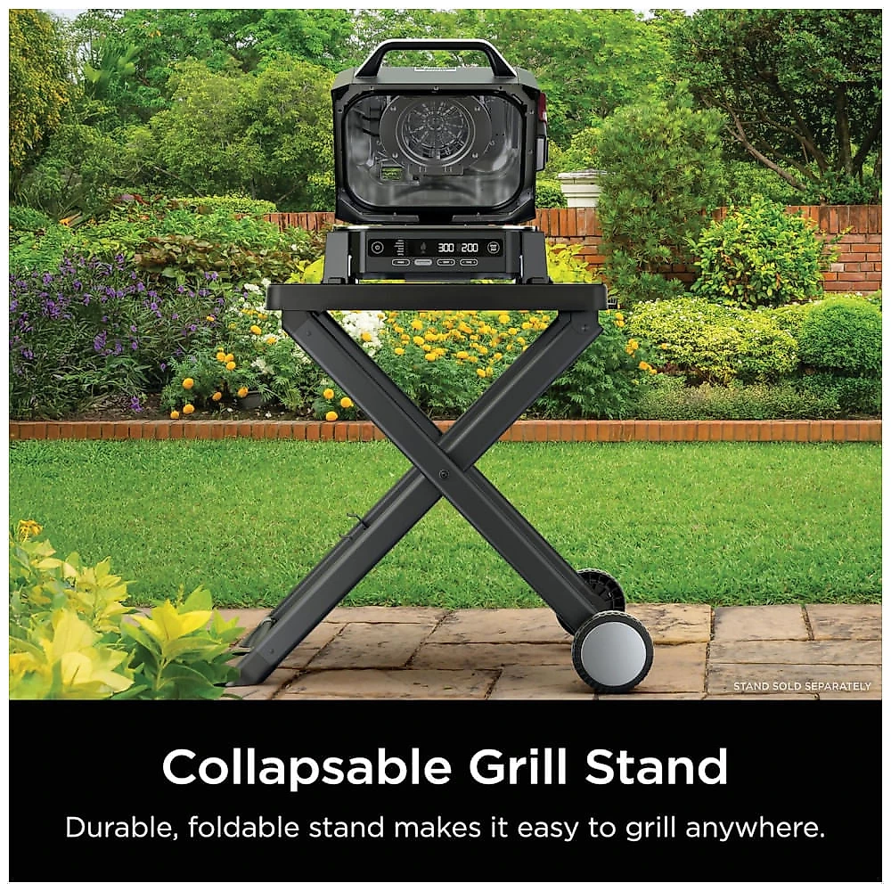 Churrasqueira Elétrica Ninja Woodfire Outdoor Grill & Smoker 6 em 1 OG321 1760W 110V