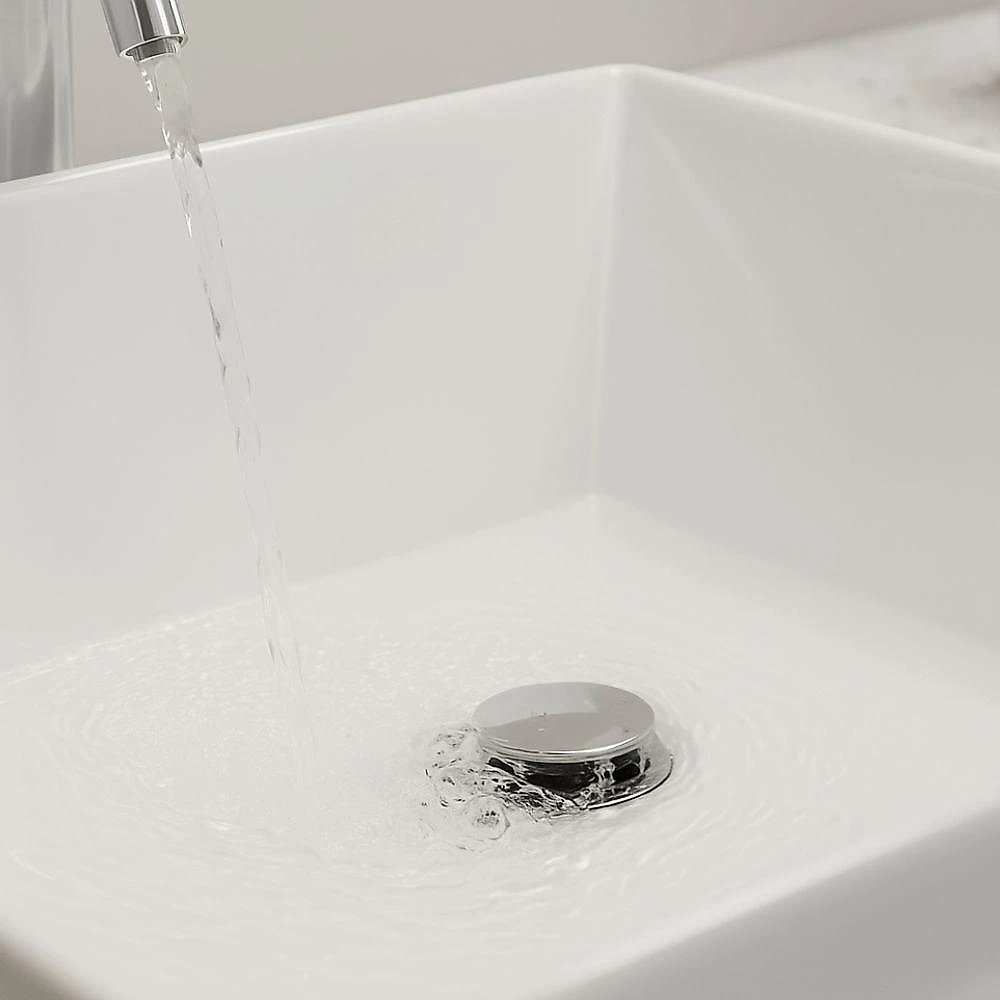 Válvula de Escoamento Click com Ladrão G7-8 Inox Prata Kohler Brasil